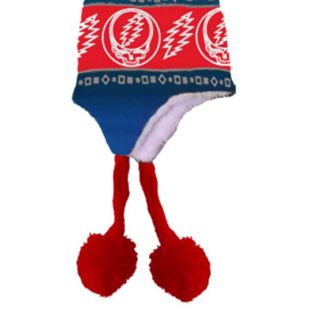Grateful Dead Steal Your Face Ski Hat ~ Officially Licensed ~ Brand New! - Picture 2 of 2